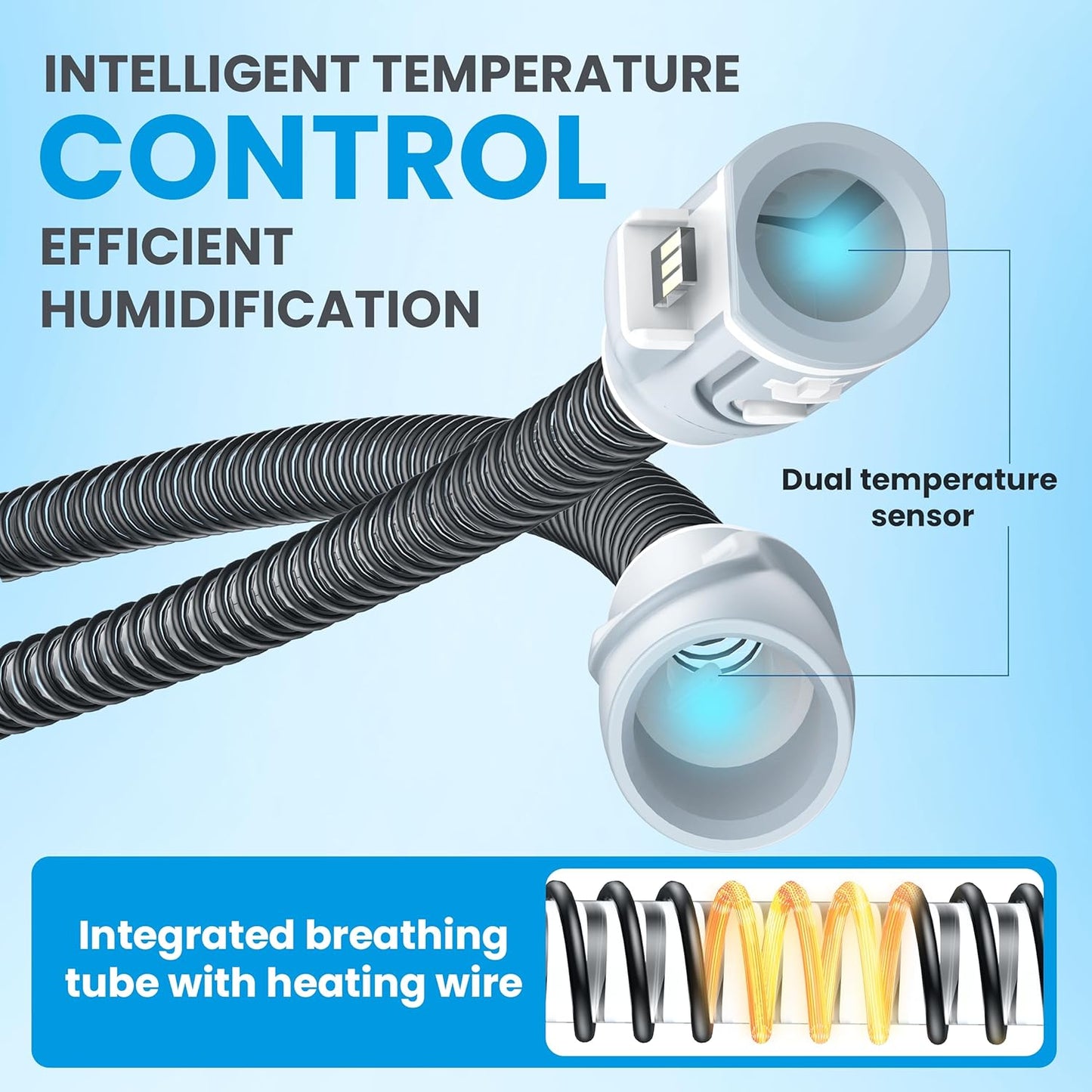 Heated Tubing for ResMed AirSense 10 – ClimateLine Compatible CPAP Hose (Not for AirSense 11)