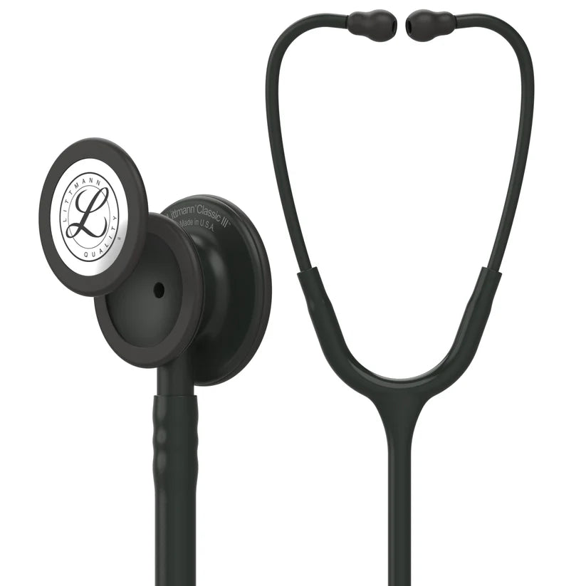 3M Littmann Classic III Monitoring Stethoscope Black Edition 27" NEW Warranty