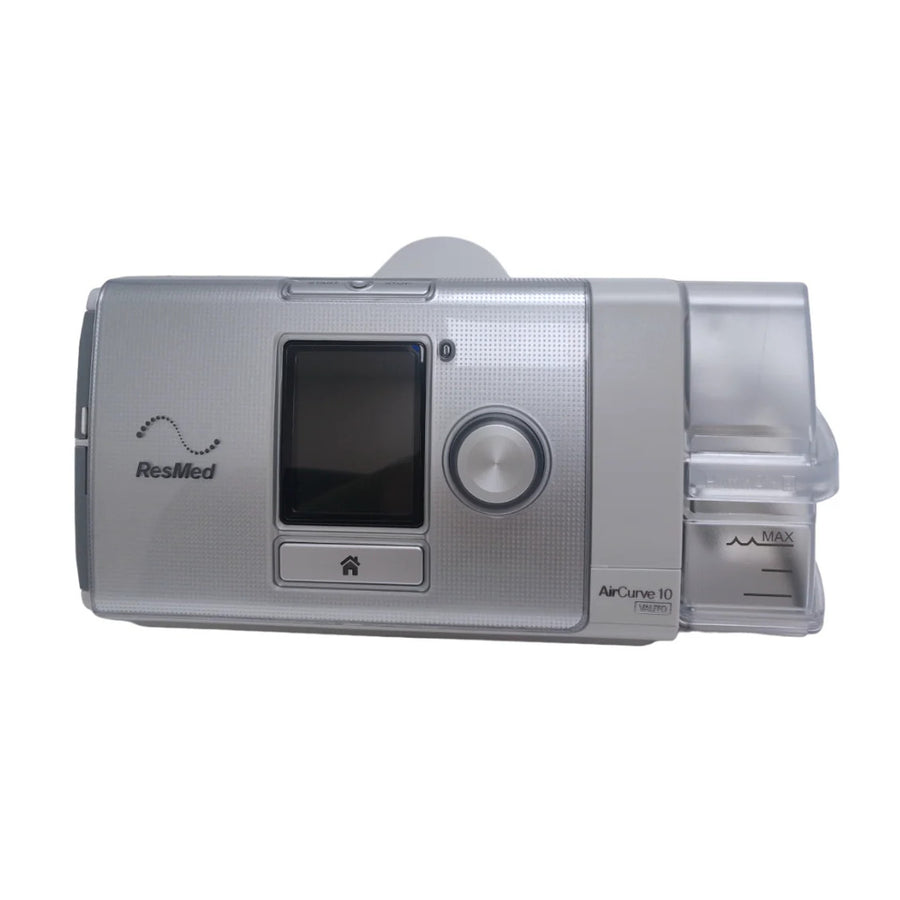 Refurbished ResMed AirCurve 10 VAuto BiPAP Machine — RRT-Certified, 1-Year Warranty