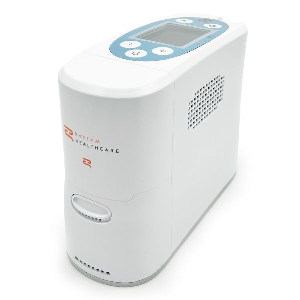Rhythm P2 Portable Oxygen Concentrator — Pulse Dose 1-6, FAA Approved | RRT-Recommended