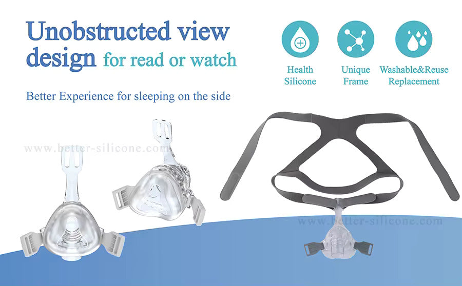 Medium CPAP Nasal Mask kit- Universal for all CPAP Machines. ( No Prescription Needed)