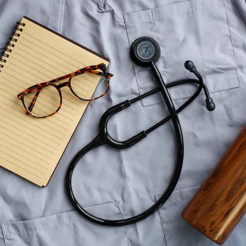 3M Littmann Classic III Monitoring Stethoscope Black Edition 27" NEW Warranty