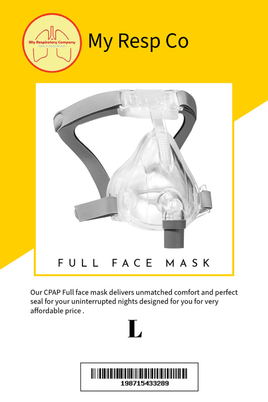 CPAP Full Face Mask Kit Non Prescription Large