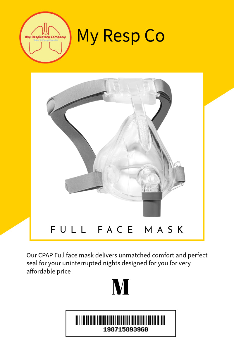 CPAP Full Face Mask Kit Non Prescription Medium