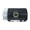 A black ResMed S10 Auto CPAP machine with a clear water tank on the side.

