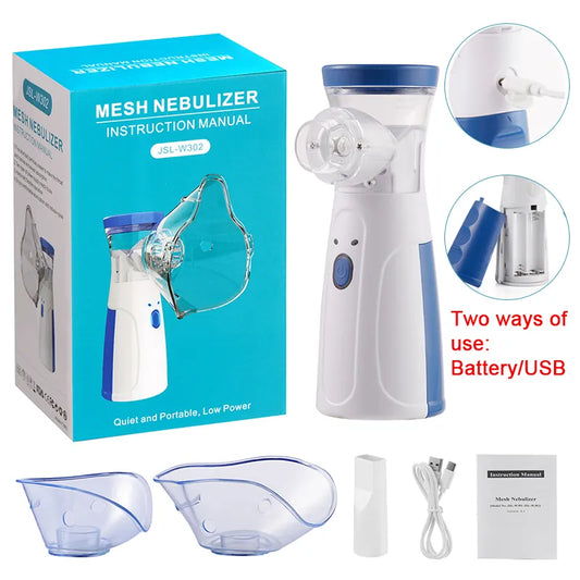 Medical Handheld Portable Nebulizer : COPD, Bronchitis, Asthma, Duoneb, Albuterol